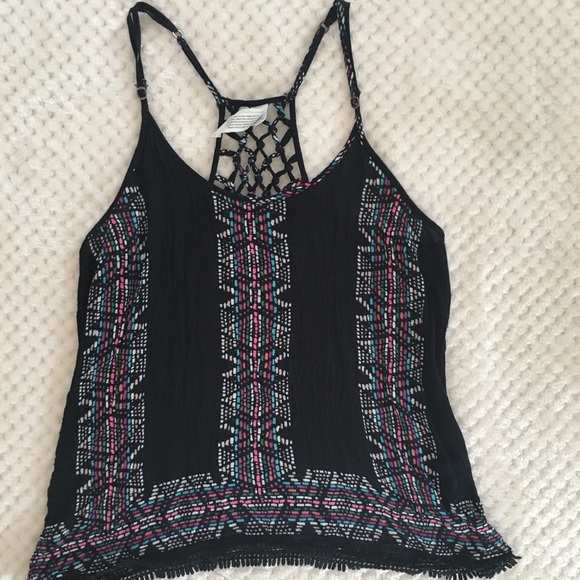 Knotted back tank top - Picture 1 of 5